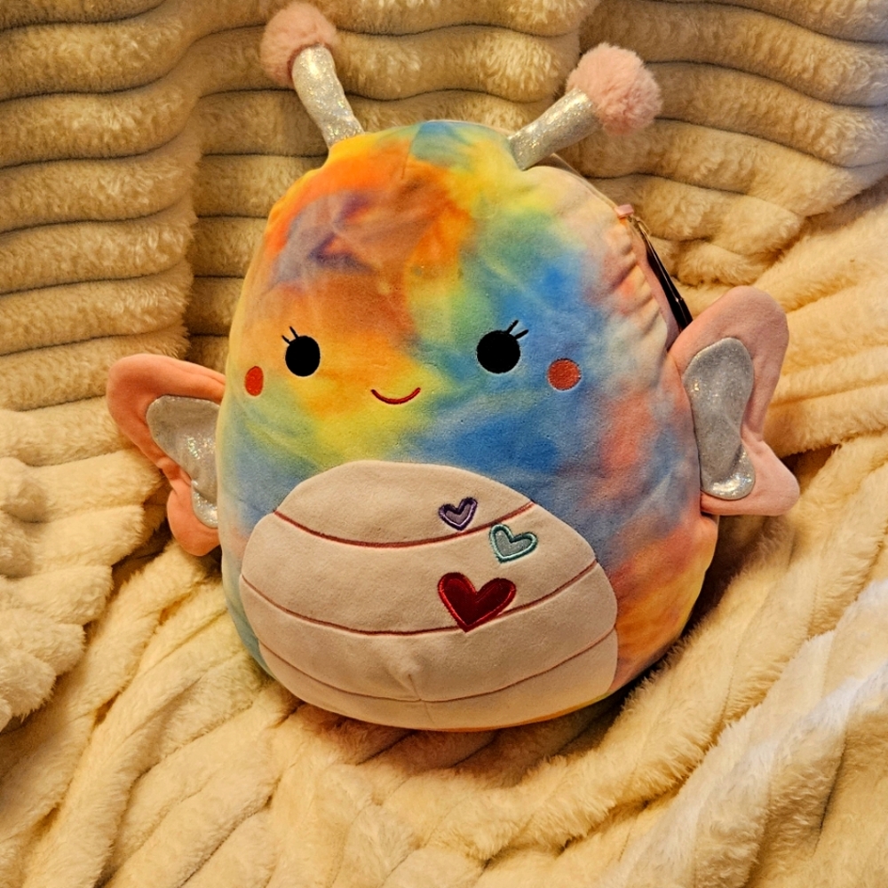 Iris the Rainbow butterfly, NWT  RETIRED Squishmallows 16"